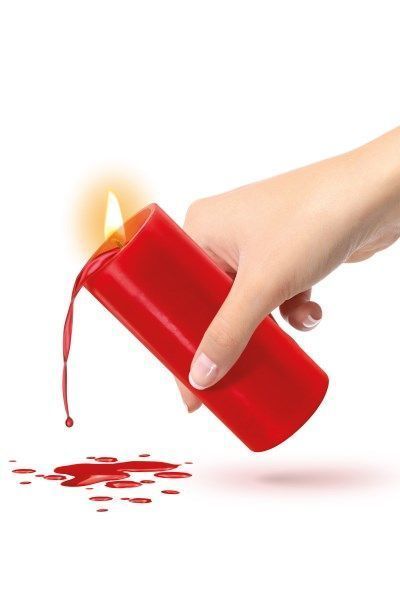 БДСМ-cвеча низкотемпературная Fetish Tentation SM Low Temperature Candle Red SO3755