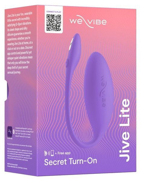 Смарт-виброяйцо We-Vibe Jive Lite Purple, небольшой размер SX2149