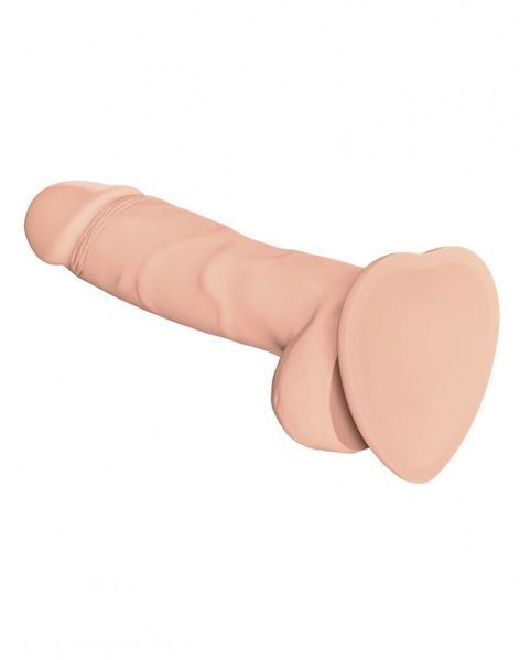 Реалістичний фалоімітатор Strap-On-Me SOFT REALISTIC DILDO Vanilla - Size M SO4521
