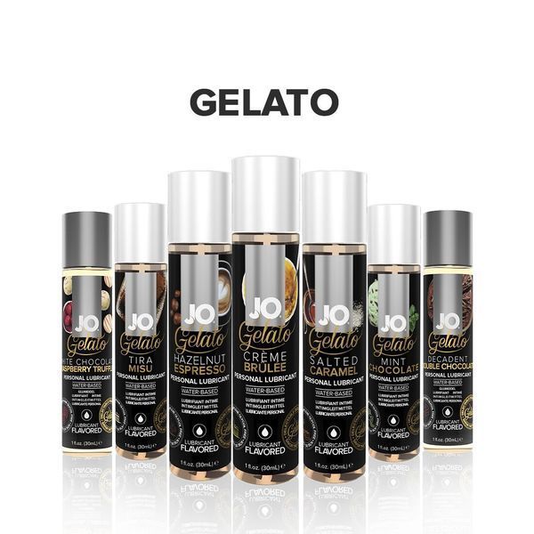 Змазка на водній основі JO GELATO CremeBrulee (30 мл) без цукру, парабенів та пропіленгліколю SO1462