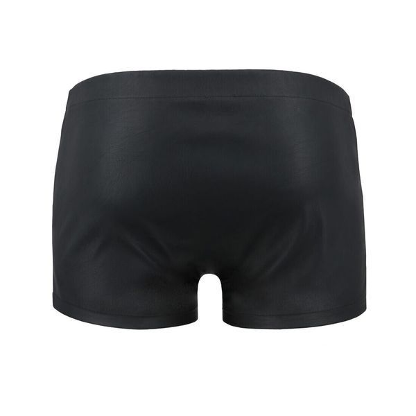 Чоловічі шкіряні боксери із заклепками Passion 048 SHORT DAVID L/XL Black SO7615