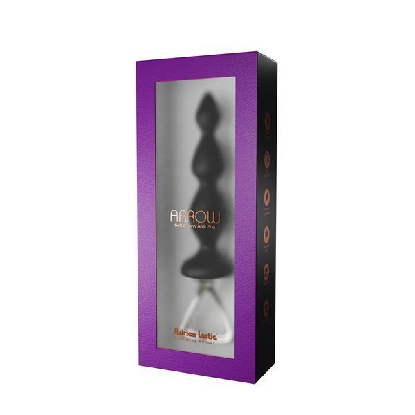 Анальная цепочка Adrien Lastic Arrow II Black SX0805