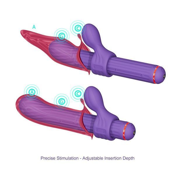 Вибратор Otouch Magic Stick S1 Plus - Purple SO9438