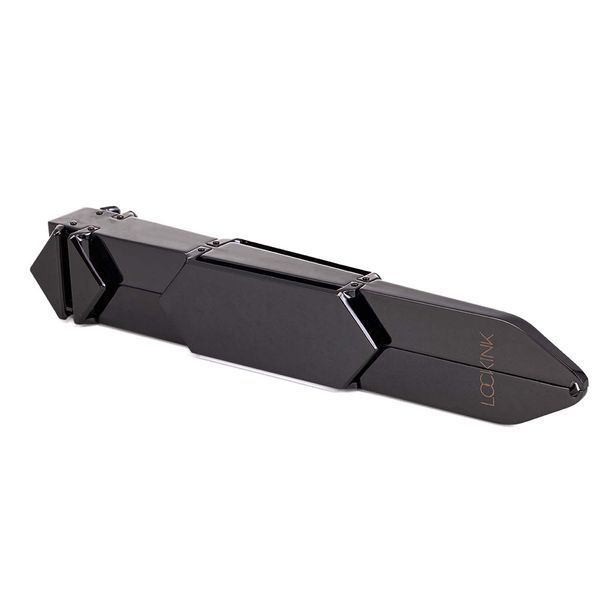 Регулируемая шлепалка LOCKINK Adjustable Slapper for Impact Play - Black SX0831