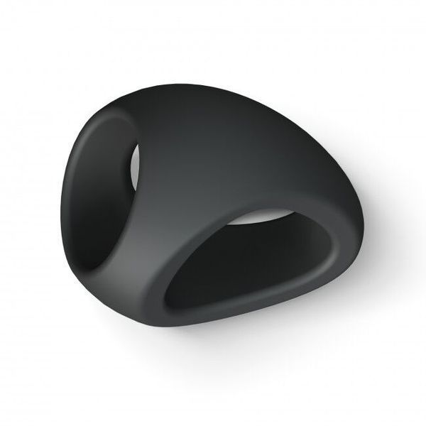 Эрекционное кольцо двойное Love To Love FLUX RING - BLACK ONYX SO5087