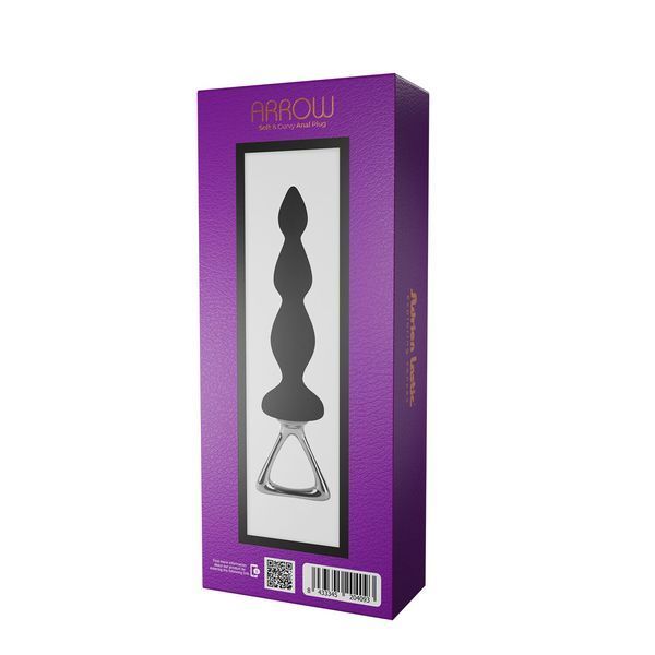 Анальная цепочка Adrien Lastic Arrow II Black SX0805