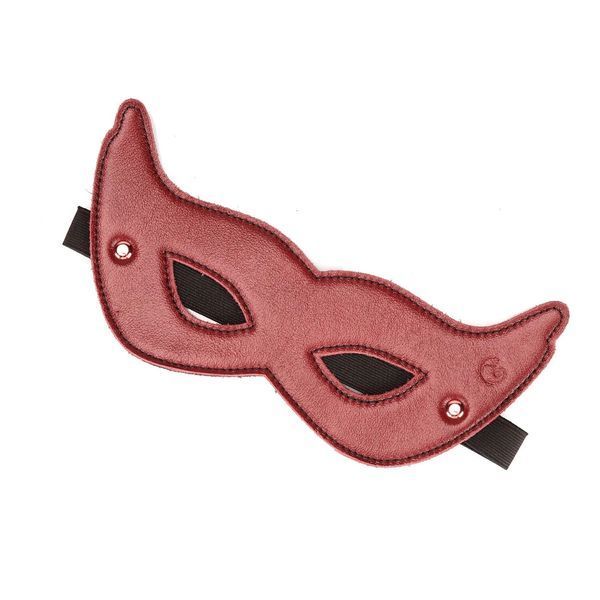 Шкіряна маска на очі Liebe Seele Wine Red Eye Mask SX2811