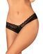 Трусики с доступом Obsessive Medilla crotchless thong XS/S SO9061 фото 1