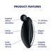 Вібратор для зовнішньої стимуляції Satisfyer Spot On 2 Black, дуже потужний, гнучкий відросток SX0577 фото 6