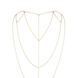 Цепочка для спины Bijoux Indiscrets Magnifique Back and Cleavage Chain - Gold, украшение для тела SO2657 фото 2