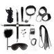 BDSM-набор Art of Sex &ndash; Spikes BDSM Set Leather, 10 предметов, черный, натуральная кожа SO7140 фото 1