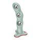 Фаллоимитатор Fun Factory BOUNCER Light Green, шарики внутри, эффект вибрации, диаметр 3,9 см SX3671 фото 5