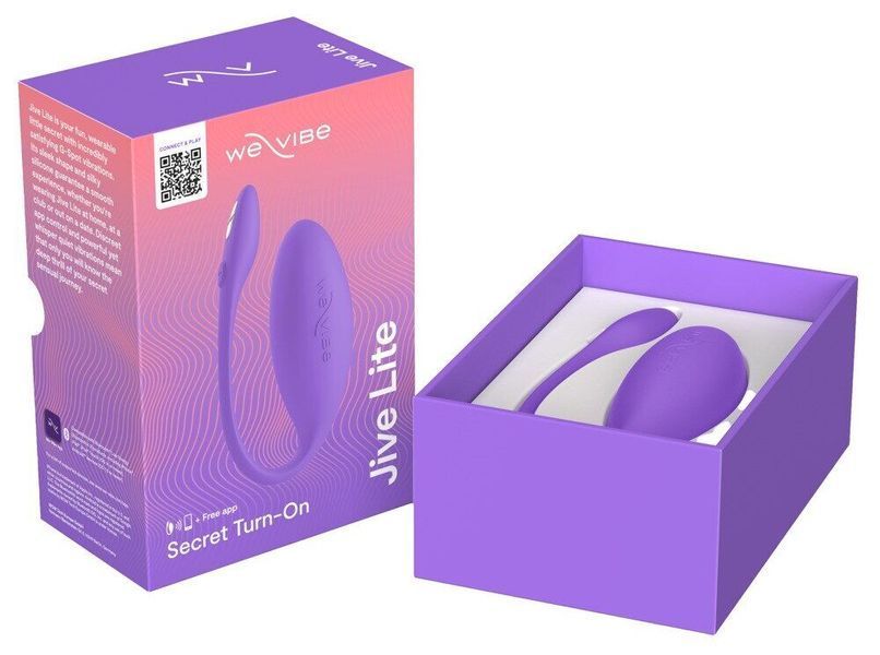 Смарт-виброяйцо We-Vibe Jive Lite Purple, небольшой размер SX2149