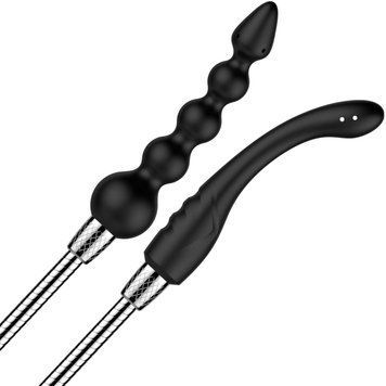 Набір анальних насадок для душу Nexus Advanced Shower Douche Duo Kit &ndash; Black, 2 шт SO9858