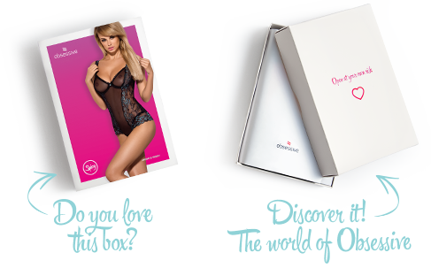 Сетчатое боди на косточках Obsessive Amanta teddy XXL, черное, с доступом SO7200