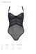 Боді Passion KERRIA BODY black, L/XL, з високими вирізами та верхом балконет SX0485 фото 5