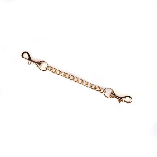Поножі Liebe Seele Boudoir Amor Ankle Cuffs Black, знімний з&rsquo;єднувальний ланцюжок SX1670