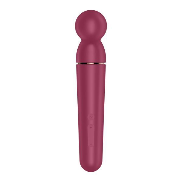 Вібромасажер Satisfyer Planet Wand-er Berry/Rosegold, дуже потужний, бездротовий SO8781