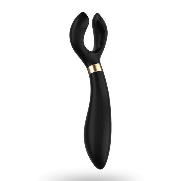 Вібратор для пар Satisfyer Endless Fun Black, 3 незалежні мотори, багатофункціональний SO3108