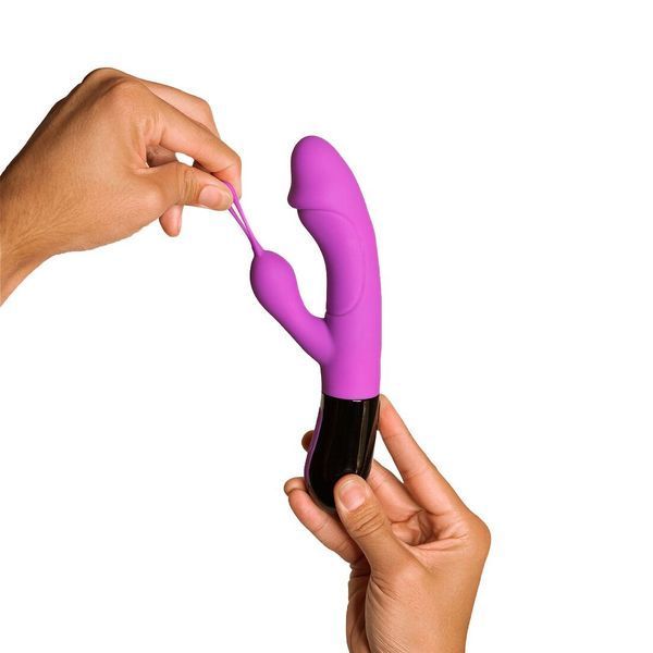 Вібратор-кролик Adrien Lastic Ares 2.0 з петелькою для пальця, що перезаряджається SO6022