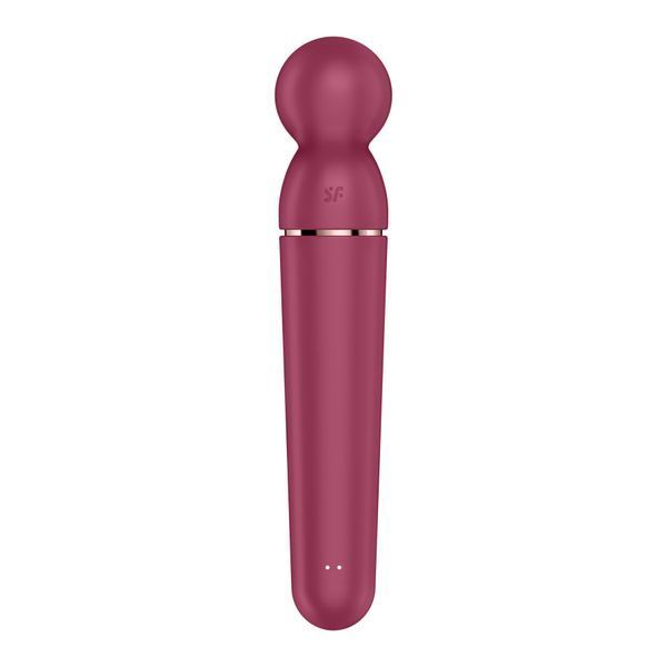Вібромасажер Satisfyer Planet Wand-er Berry/Rosegold, дуже потужний, бездротовий SO8781