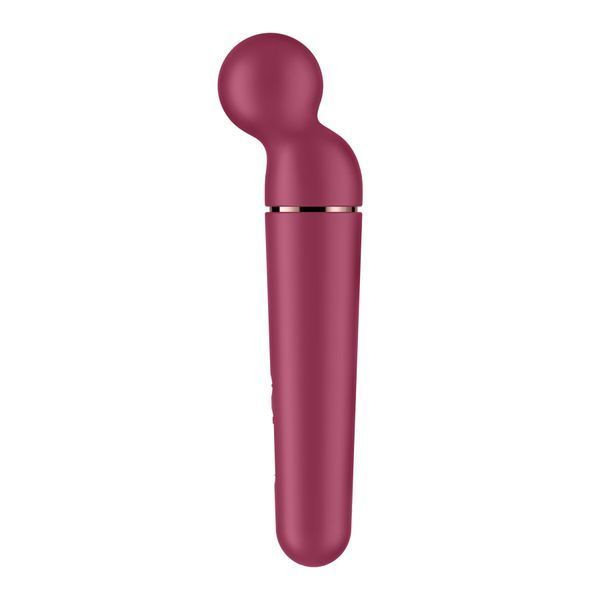 Вібромасажер Satisfyer Planet Wand-er Berry/Rosegold, дуже потужний, бездротовий SO8781