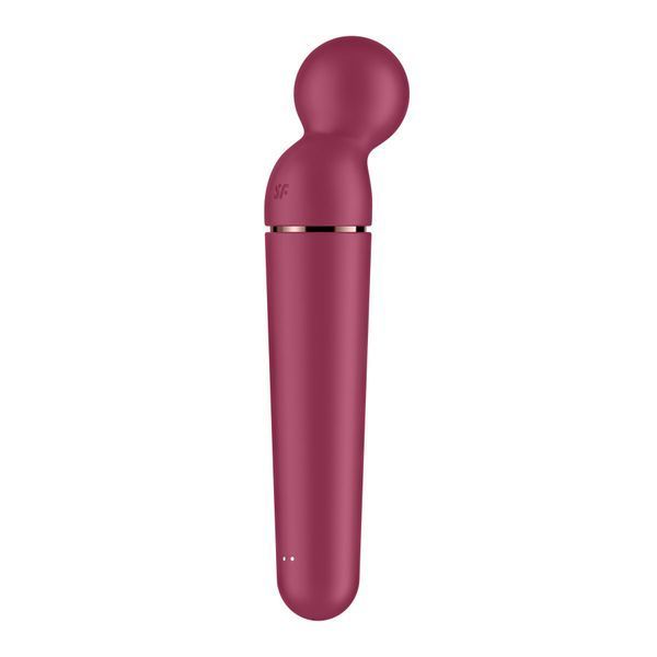 Вібромасажер Satisfyer Planet Wand-er Berry/Rosegold, дуже потужний, бездротовий SO8781