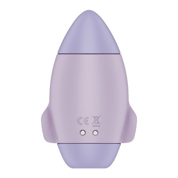 Вакуумний стимулятор з вібрацією Satisfyer Mission Control Violet, 2 незалежні мотори SO8970