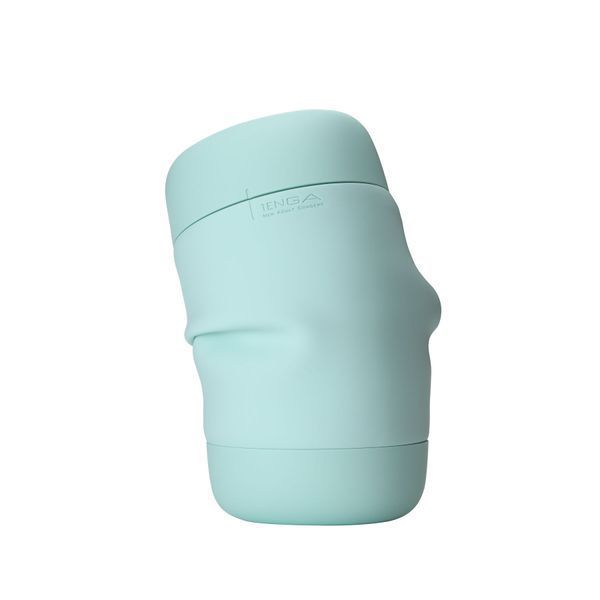 Мастурбатор TENGA PUFFY MINT GREEN, ультрамягкий материал, многоразовый, сквозной SO8068