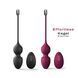 Вагинальные шарики Dorcel LOVE BALLS BLACK, вибрации и движения внутреннего шарика, пульт ДУ SO7389 фото 7