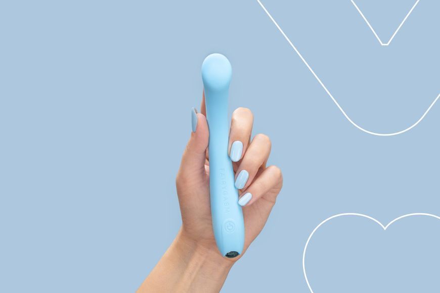 Вібратор для точки G FairyGasm MerryWand blue SX0631