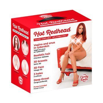 Надувная кукла Candy Dolls Hot Redhead SX2159