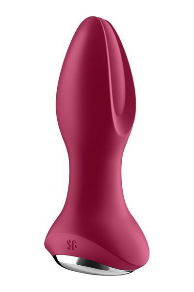 Анальна смарт-вібропробка із перлинним масажем Satisfyer Rotator Plug 2+ Violet SO6280