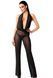 Прозрачный блестящий комбинезон Noir Handmade F350 Shiny tulle overall - L SX2002 фото 1