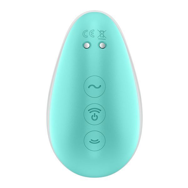 Вакуумний стимулятор з вібрацією Satisfyer Pixie Dust Mint/Pink SO8971
