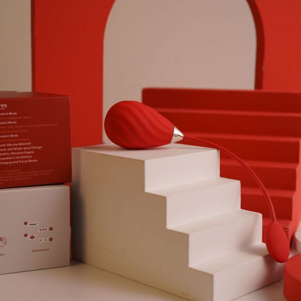 Смарт-віброяйце Magic Motion Sundae Red SO4469