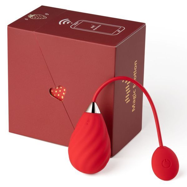 Смарт-віброяйце Magic Motion Sundae Red SO4469