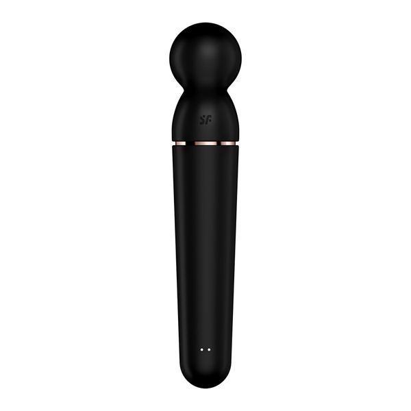 Вібромасажер Satisfyer Planet Wand-er Black/Rosegold, дуже потужний, бездротовий SO8782