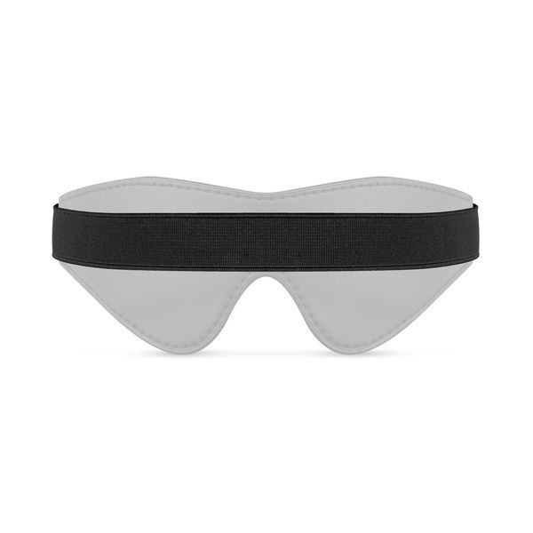 Маска Bedroom Fantasies: Faux Leather Blindfold, черная SO8824