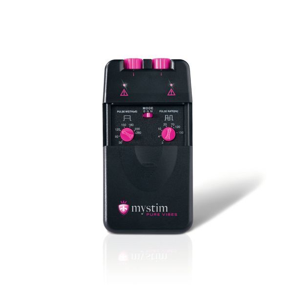 Электростимулятор Mystim Pure Vibes, 2 канала, 3 программы, механические переключатели SO2950