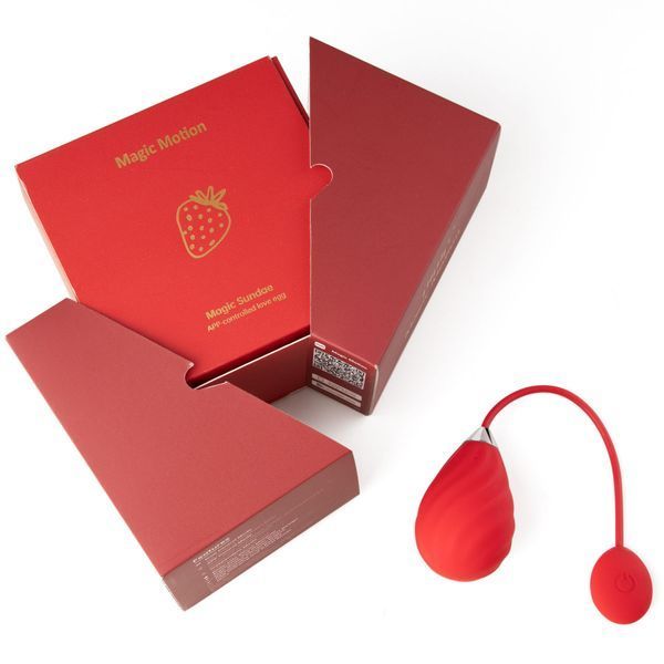 Смарт-віброяйце Magic Motion Sundae Red SO4469