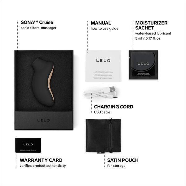 Звуковой стимулятор LELO SONA Cruise Black SX2550