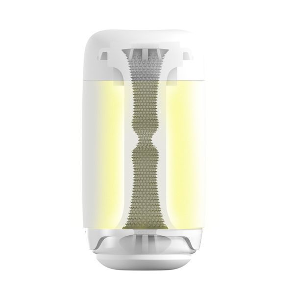 Мастурбатор TENGA PUFFY SUGAR WHITE, ультрамягкий материал, многоразовый, сквозной SO8069