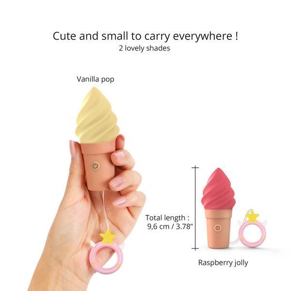 Вібратор-морозиво Love To Love CAND'ICE &mdash; VANILLA POP SO6819