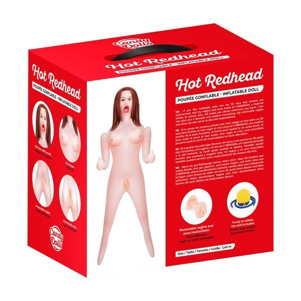 Надувна лялька Candy Dolls Hot Redhead SX2159