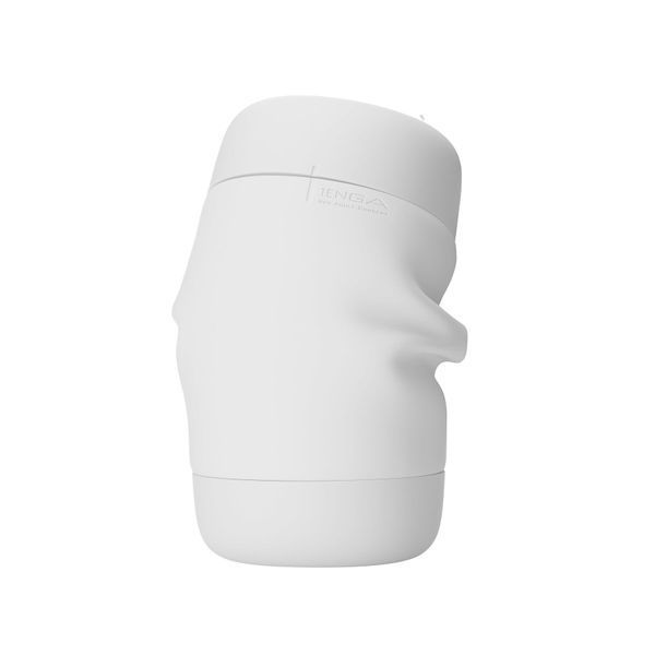 Мастурбатор TENGA PUFFY SUGAR WHITE, ультрамягкий материал, многоразовый, сквозной SO8069
