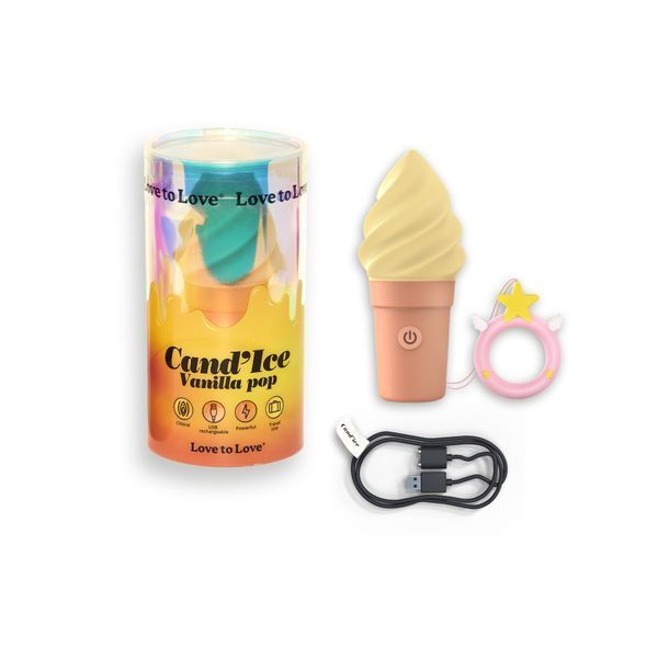 Вібратор-морозиво Love To Love CAND'ICE &mdash; VANILLA POP SO6819