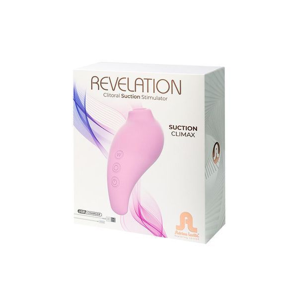 Вакуумний стимулятор Adrien Lastic Revelation Pink, режим Boost SO4867