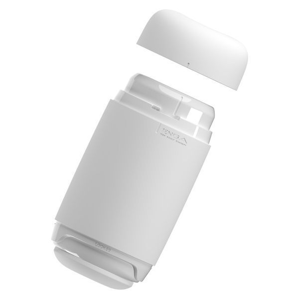 Мастурбатор TENGA PUFFY SUGAR WHITE, ультрамягкий материал, многоразовый, сквозной SO8069