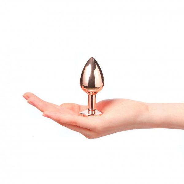Металлическая анальная пробка с украшением в виде кристалла Dorcel - Diamond Plug M SO5531